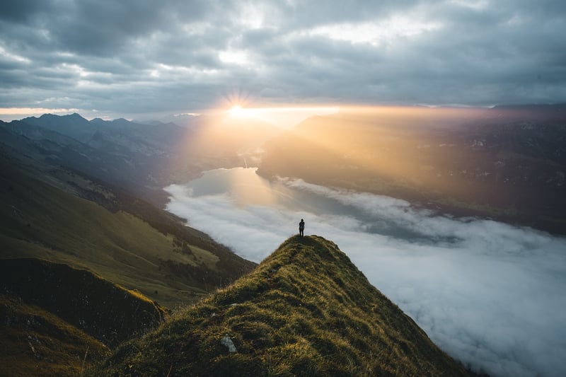 Yoga at sunrise